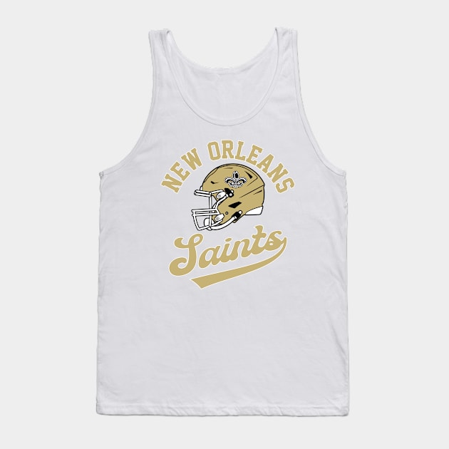 New Orleans Saints Tank Top by Cemploex_Art